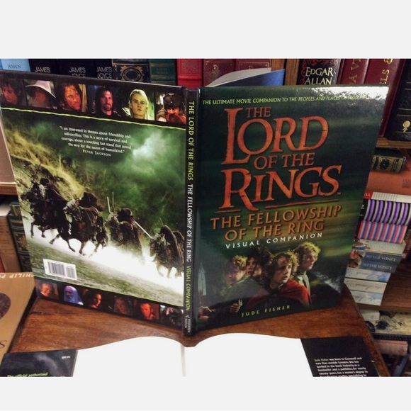 💝 The Lord of The Rings Fellowship Of The Ring Visual Companion by Jude Fisher - Picture 8 of 9